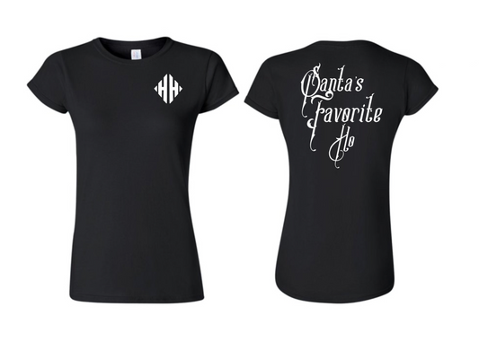 Women's Santas Favorite Ho Shirt