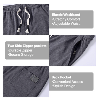 Men's draw string shorts