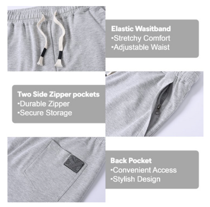 Men's draw string shorts
